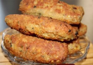 Minced Meat and Potato Cutlet